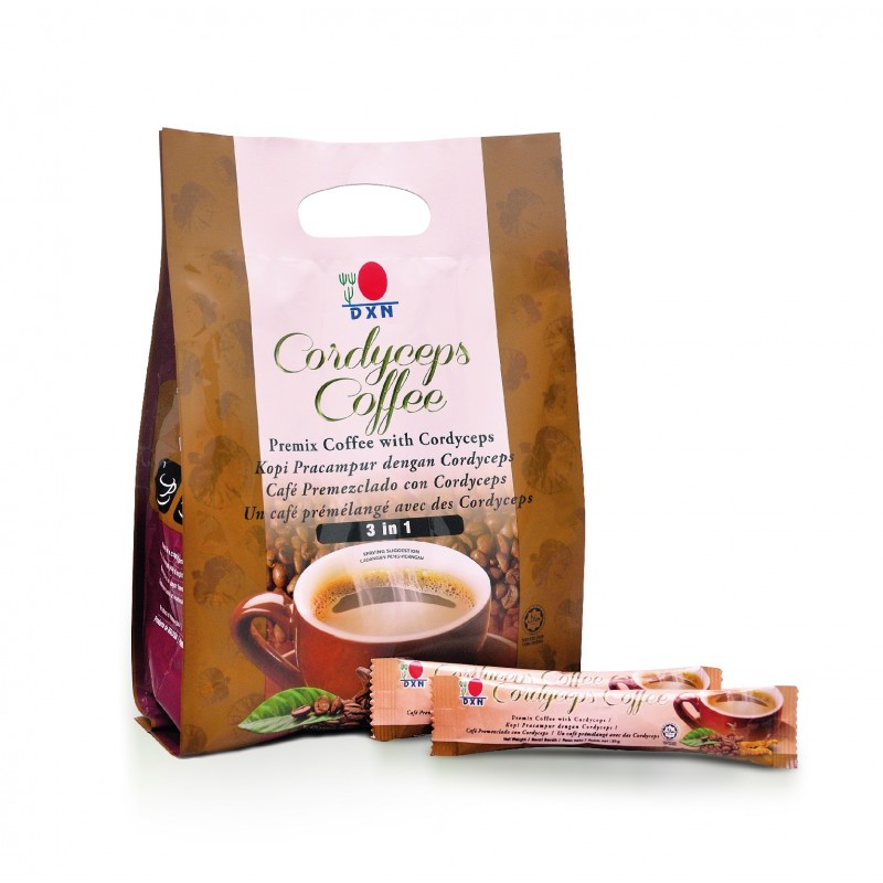 Lingzhi Café 3 en 1 Cordyceps - Tienda DXN